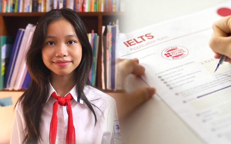 Nữ sinh 13 tuổi ở Hà Nội đạt IELTS 8 5 từ lần thi đầu tiên