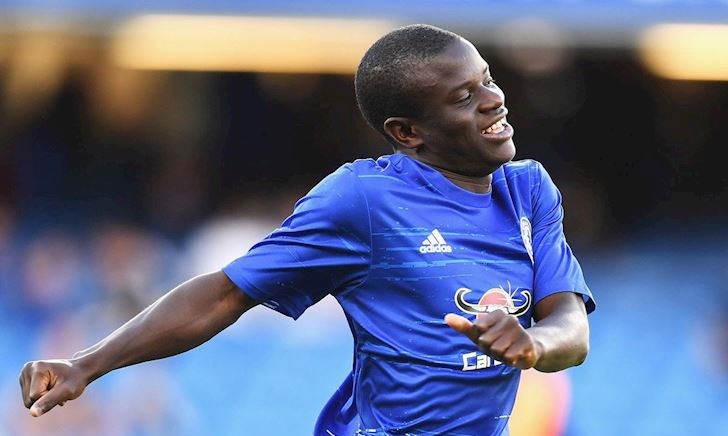 N'Golo Kanté, ngôi sao bóng đá đội tuyển Pháp và Chelsea.