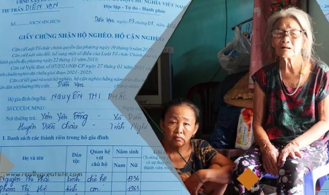 Thương cụ bà gần 90 tuổi vẫn phải gồng gánh chăm nuôi 2 đứa con tâm thần, chỉ ước 1 lần được đi viện